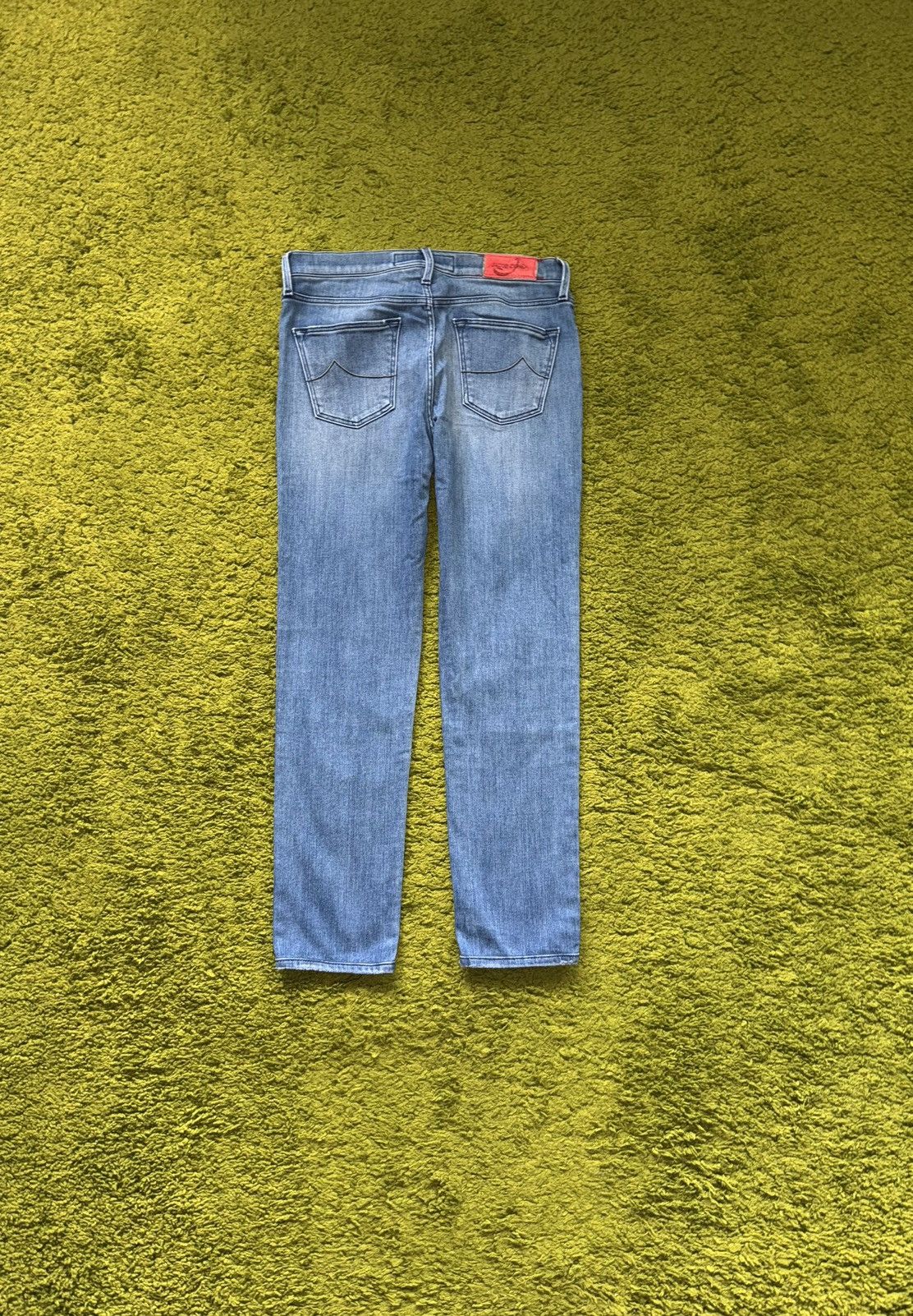Jacob Cohen Jacob Cohen skinny jeans with fur patch Size 29" - 2 Thumbnail