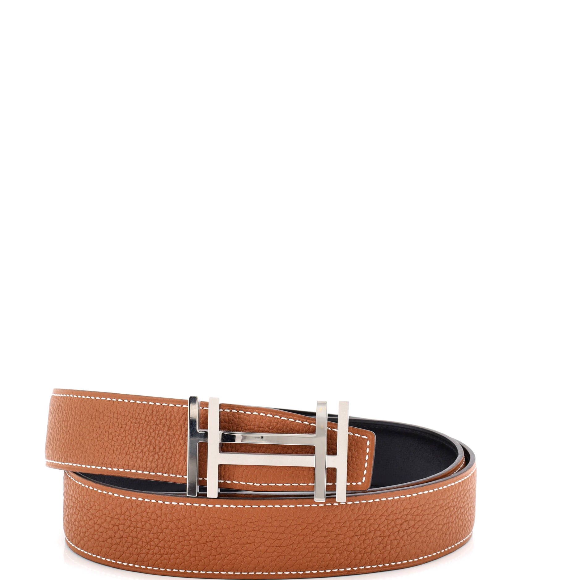 Hermes H Au Carre Reversible Belt Size ONE SIZE - 1 Thumbnail