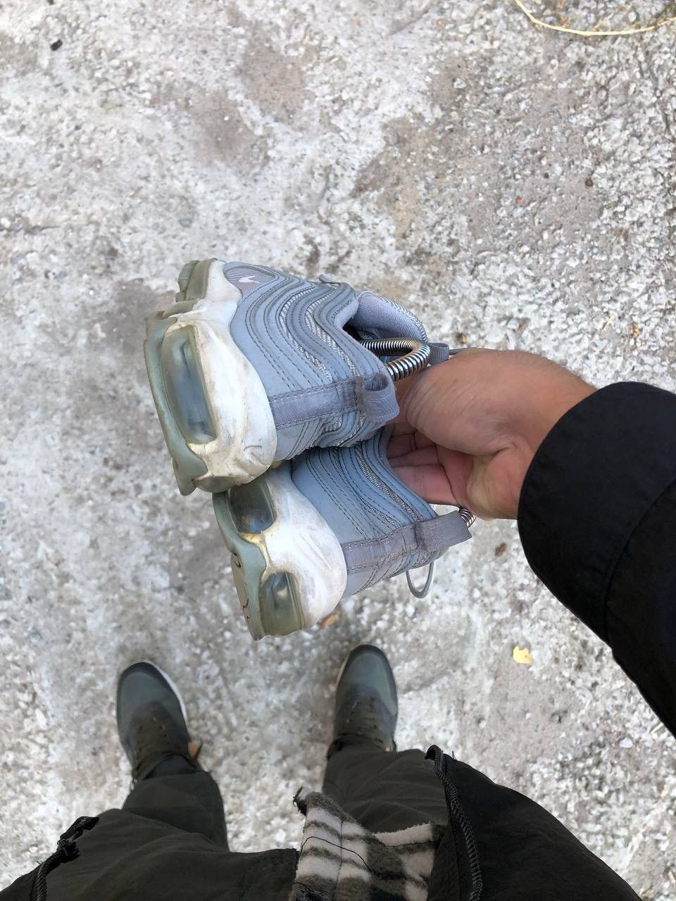 Nike × Vintage VERY RARE NIKE AIR MAX 97 SNEAKERS DRILL JAPAN STYLE 90s SK8 Size US 6 / EU 39 - 6 Thumbnail