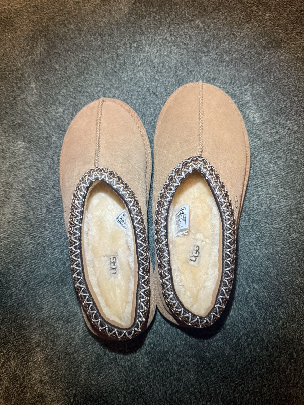 Ugg Beige Ugg tasman slip ons Size US 7 / IT 37 - 2 Thumbnail