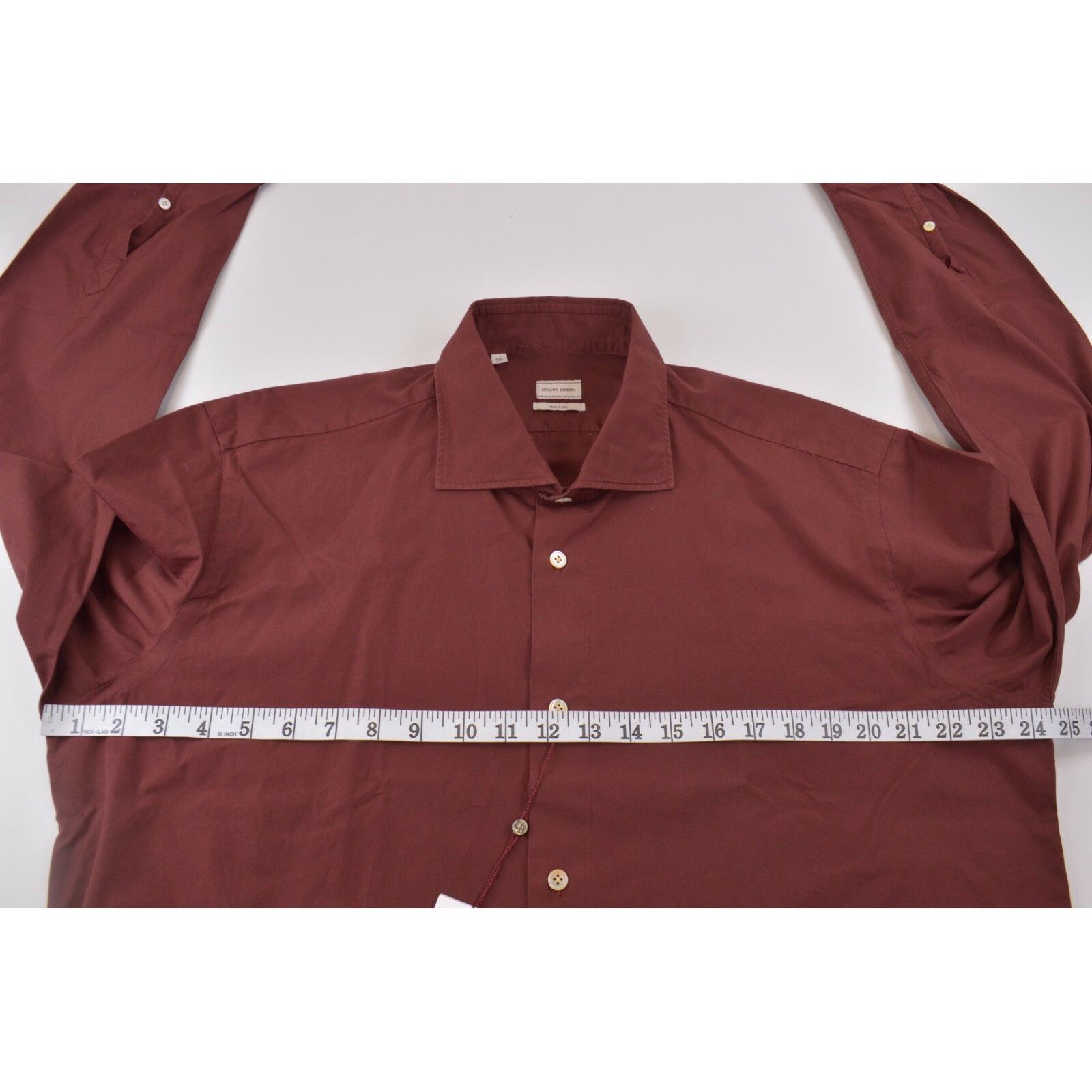 Luciano Barbera Luciano Barbera New with tags Shirt Size XL US In Red Size US XL / EU 56 / 4 - 5 Thumbnail
