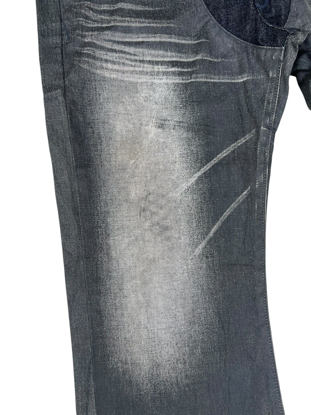 Edwin Vintage Y2K Edwin 503SS4 Waxed Denim Flare Westerner Jeans Size US 33 - 7 Thumbnail