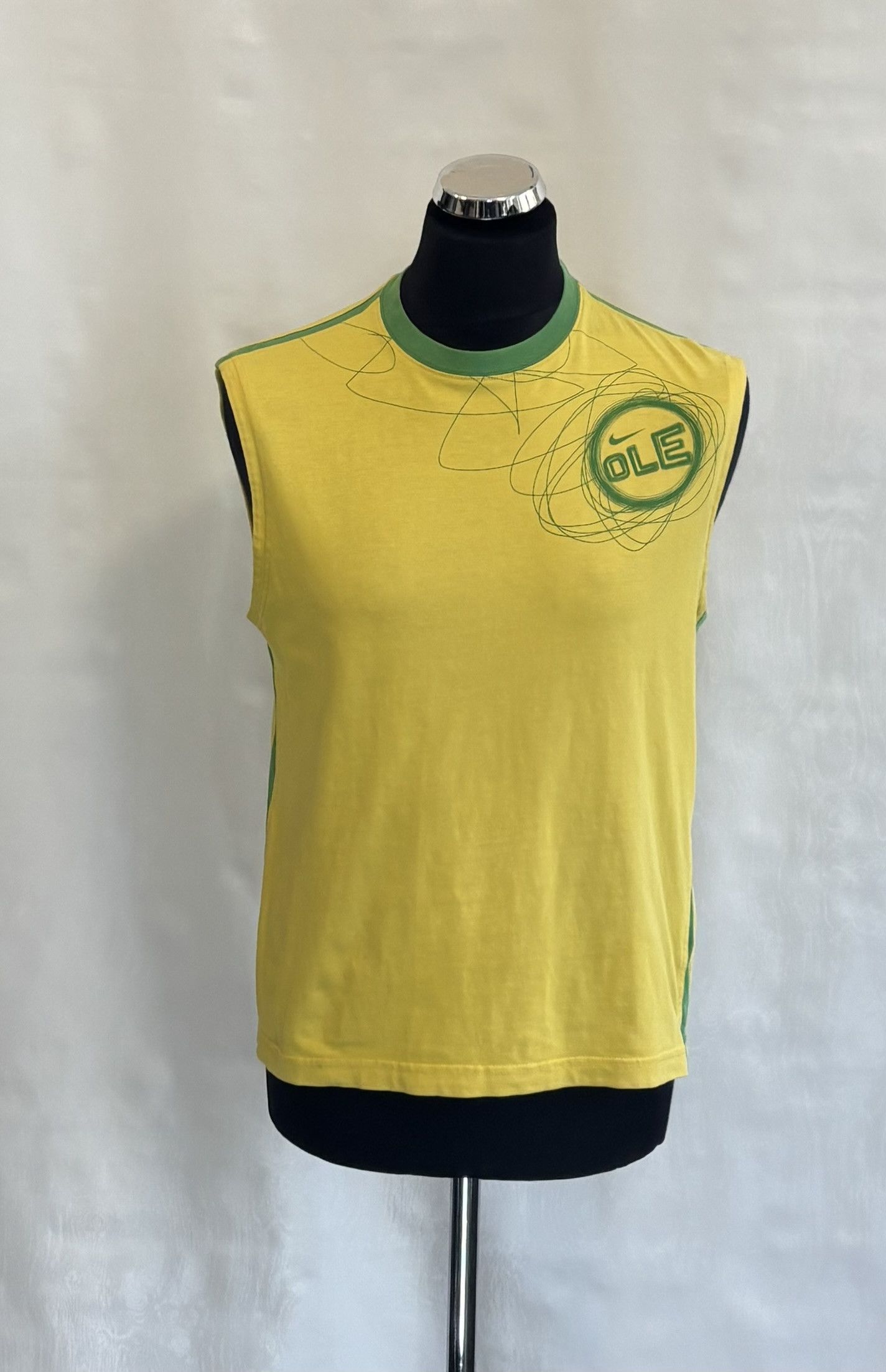 Nike Brazil Ole Nike Tank Top Size S Size US S / EU 44-46 / 1 - 1 Thumbnail