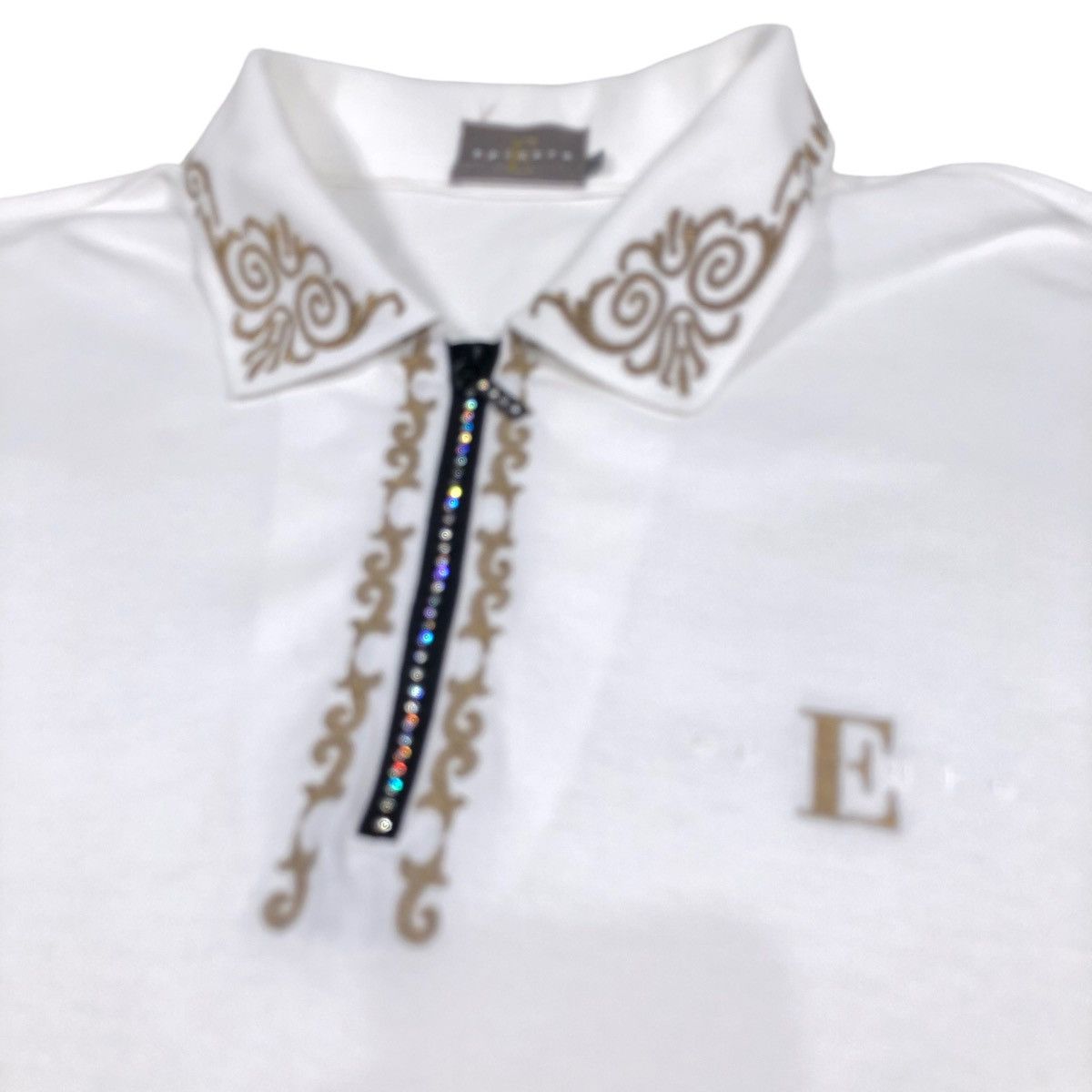 Swarovski Vintage Swarovski x Epicure Japan Single Stitch Half Zip Size US XL / EU 56 / 4 - 5 Thumbnail