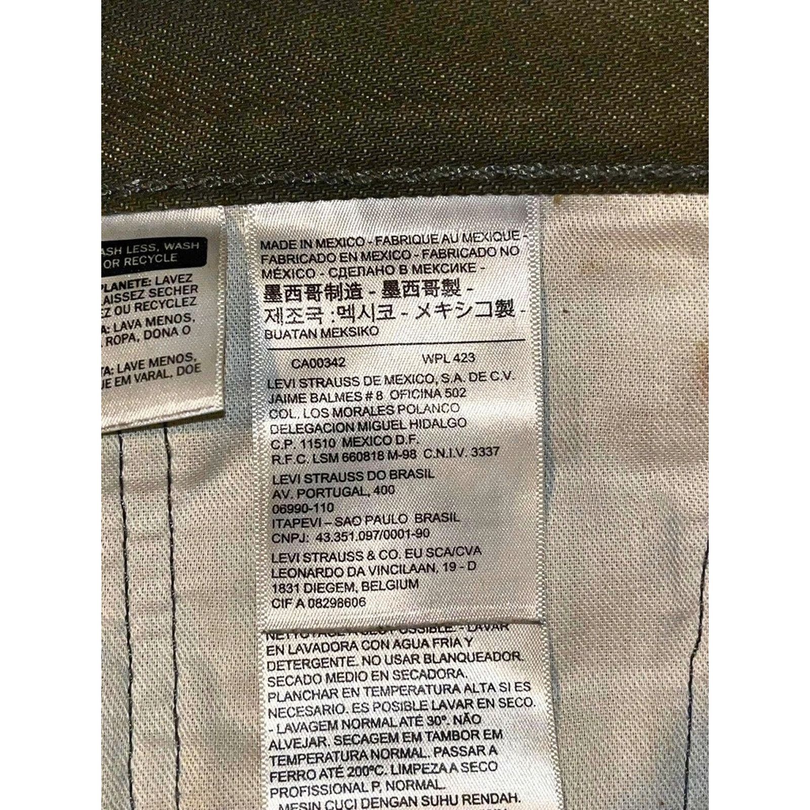 Levi's Levi’s 501 Jeans 42x30 Men White Oak Cone Denim Selvedge Size US 42 / EU 58 - 12 Thumbnail