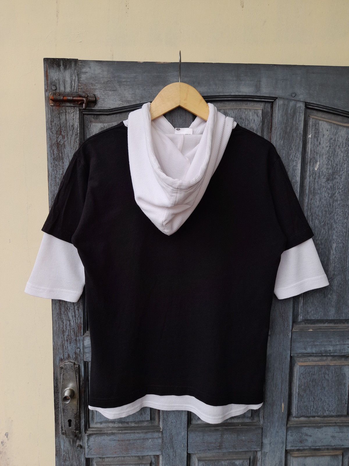 Japanese Brand Crayon Shincan Double Layer Hoodie Japanese Vintage Style Size US M / EU 48-50 / 2 - 2 Thumbnail