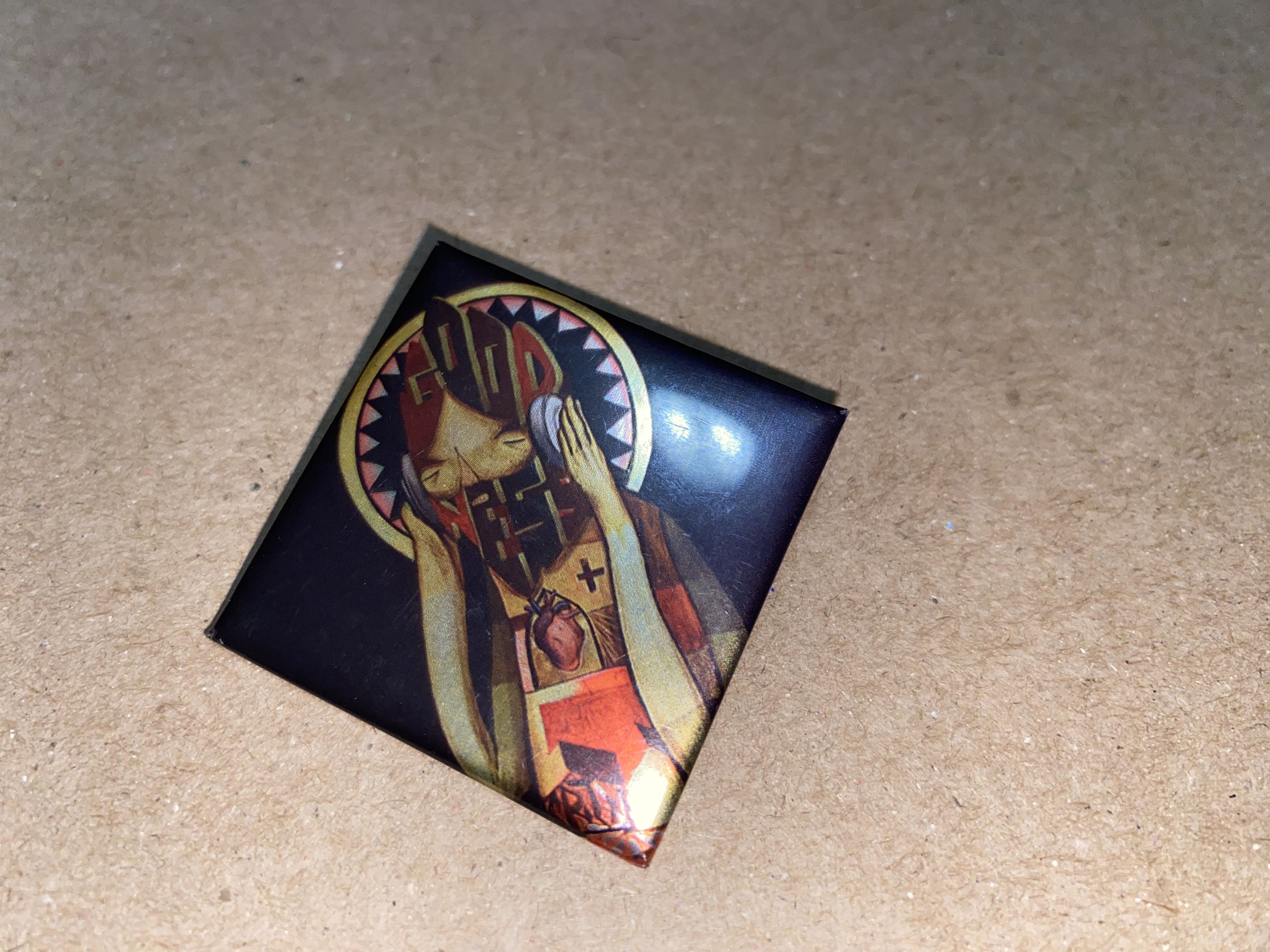 Other DJ Low Key & friends Goodness Solution Music Button Pin ART! Size ONE SIZE - 2 Thumbnail