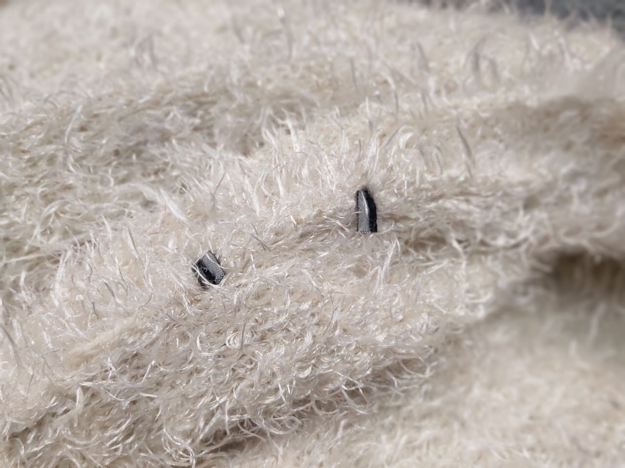 Japanese Brand Vintage Japan Design Mohair fuzzy Cardigan Sweater Y2K Style Size US L / EU 52-54 / 3 - 13 Thumbnail