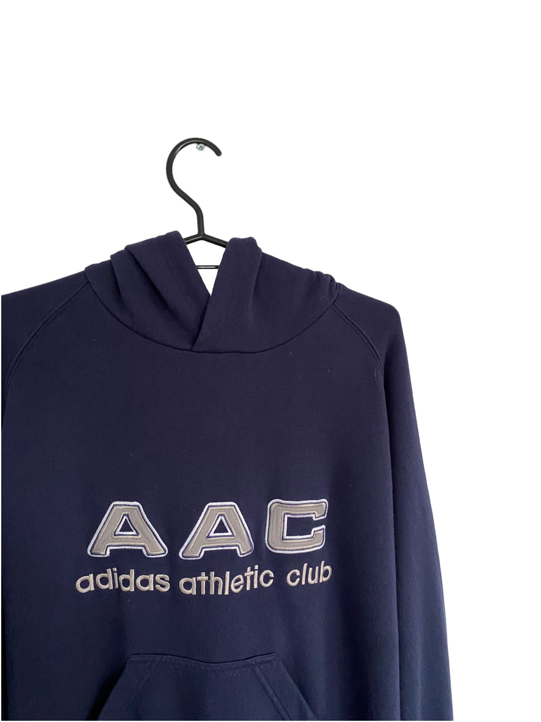 Adidas × Vintage 00s' Adidas Athletic Club vintage hoodie Size US S / EU 44-46 / 1 - 2 Thumbnail