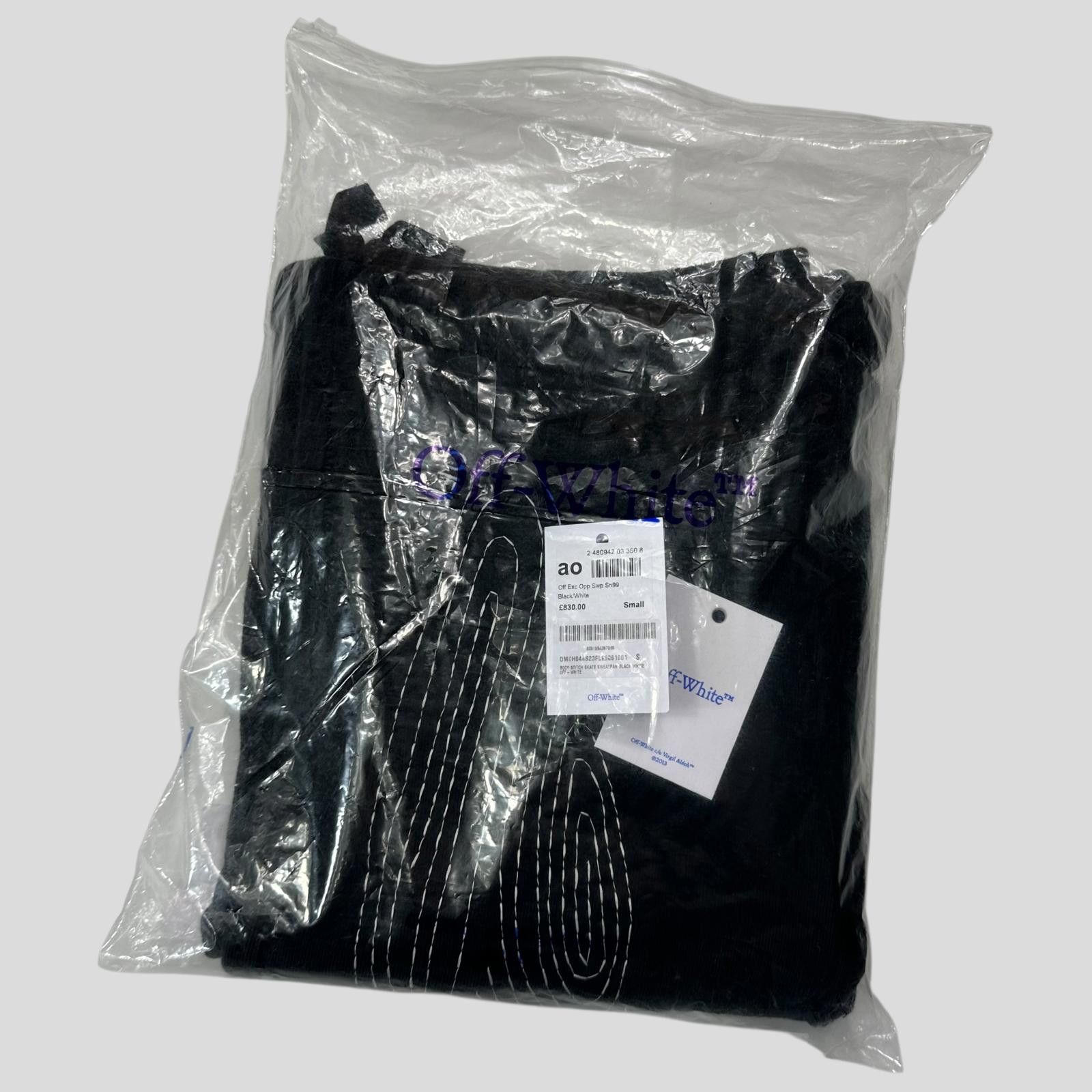 Off-White Off-white Virgil Abloh 2013 Body Stitch Heavy Joggers S (M) Size US 30 / EU 46 - 4 Thumbnail