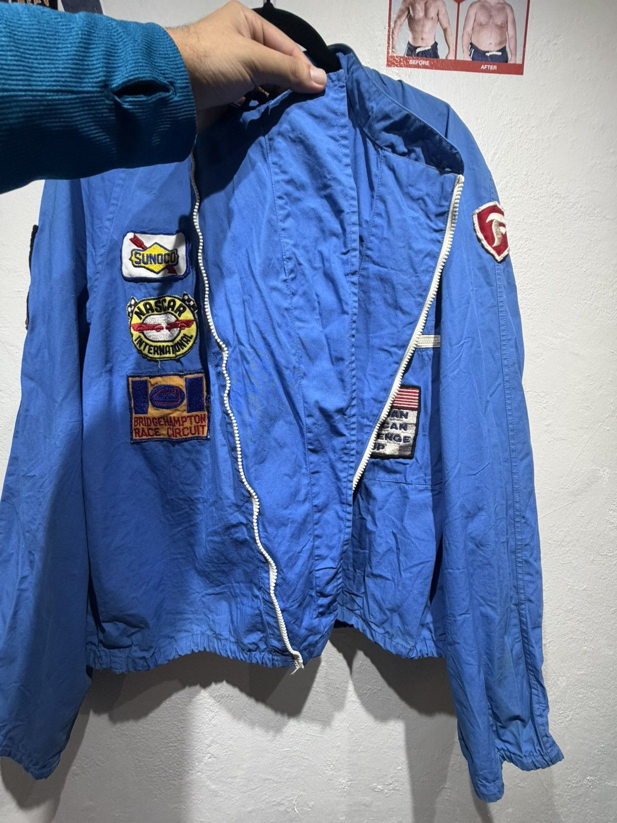 Vintage 1960s Racing VILEM B. HAAN INC. Racing jacket Size US L / EU 52-54 / 3 - 23 Thumbnail