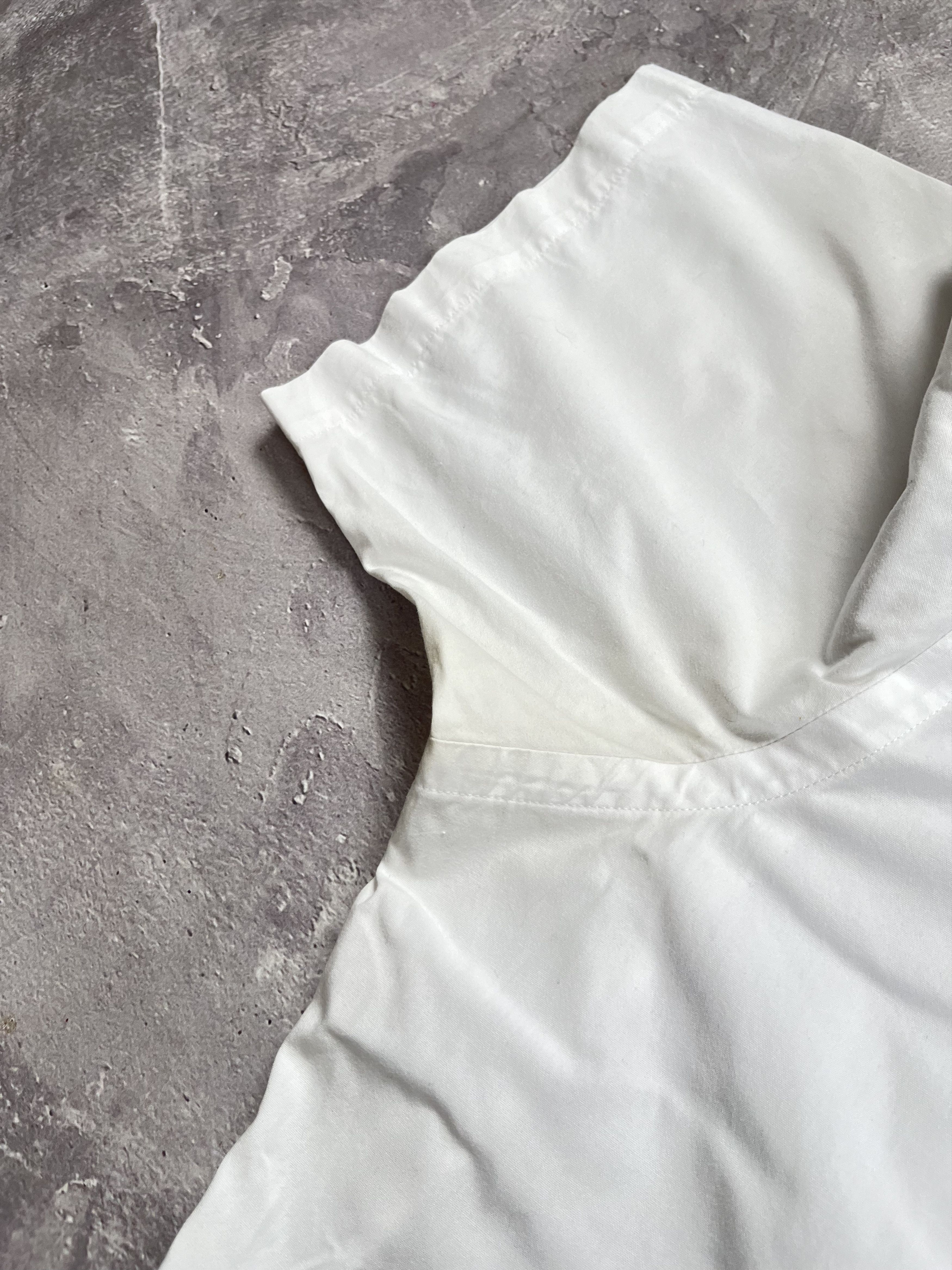 Polo Ralph Lauren Vintage Ralph Lauren Shirt White Short Sleeve Button Down Size US L / EU 52-54 / 3 - 5 Thumbnail