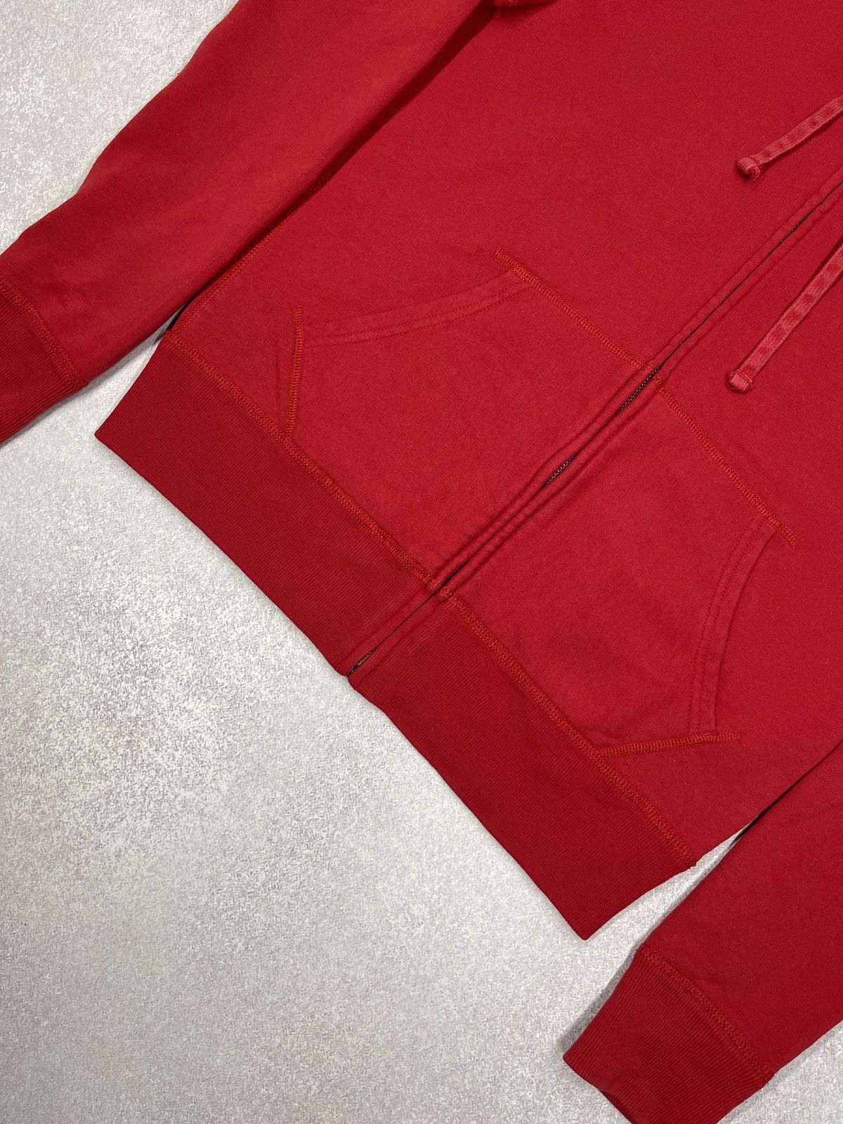Polo Ralph Lauren Womens Polo Ralph Lauren Red Zip Hoodie Y2K Rugby Size M Size M / US 6-8 / IT 42-44 - 5 Thumbnail