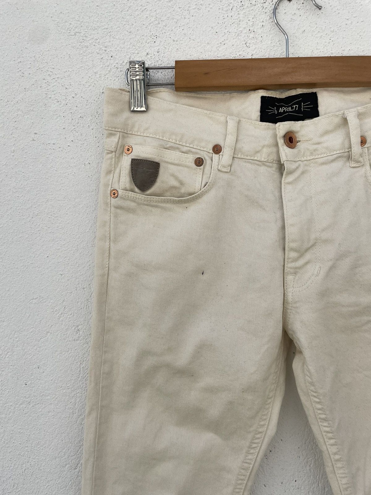April 77 Vintage April 77 Slim Fit Jeans Size US 30 / EU 46 - 3 Thumbnail