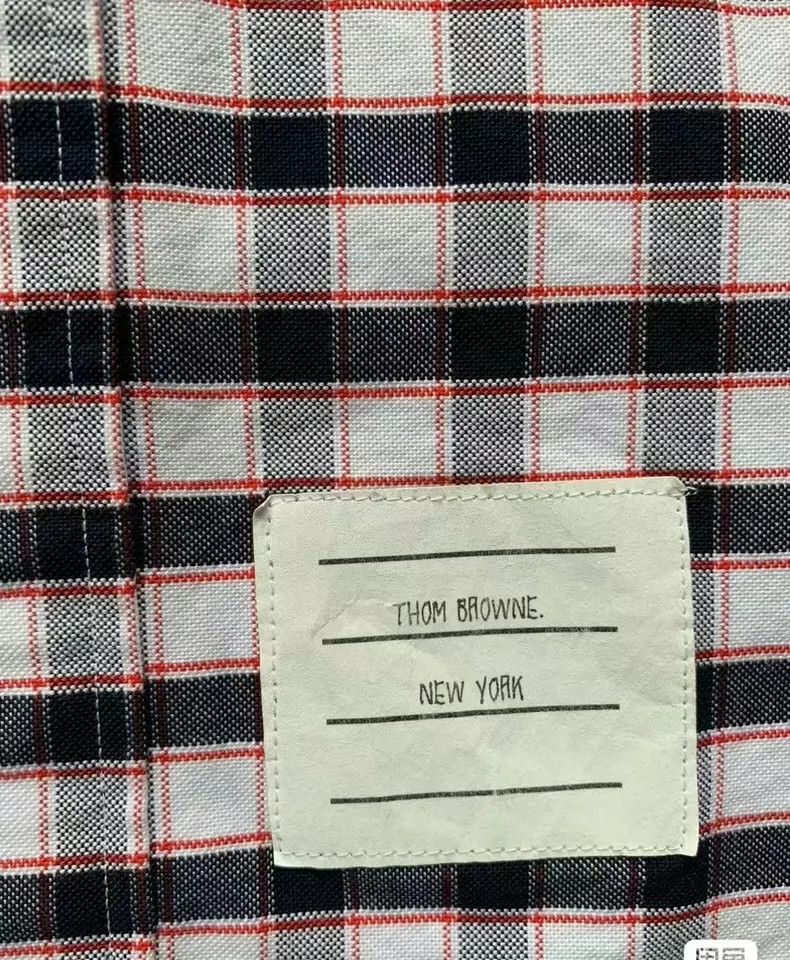 Thom Browne Thom Browne Oxford twill shirt Size US M / EU 48-50 / 2 - 3 Thumbnail