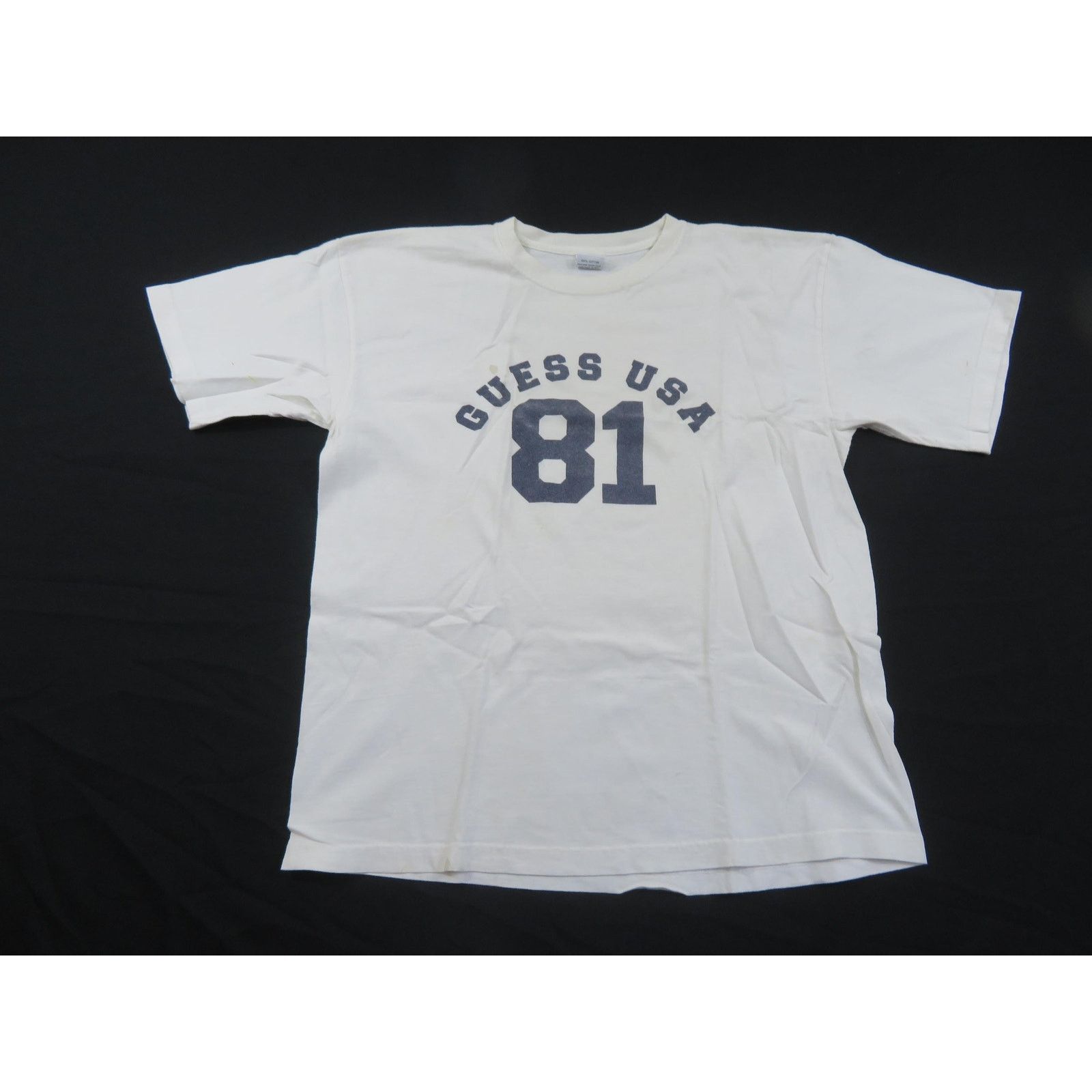 Guess Guess USA 81 White T-Shirt Sz L 1990s Size US L / EU 52-54 / 3 - 1 Thumbnail