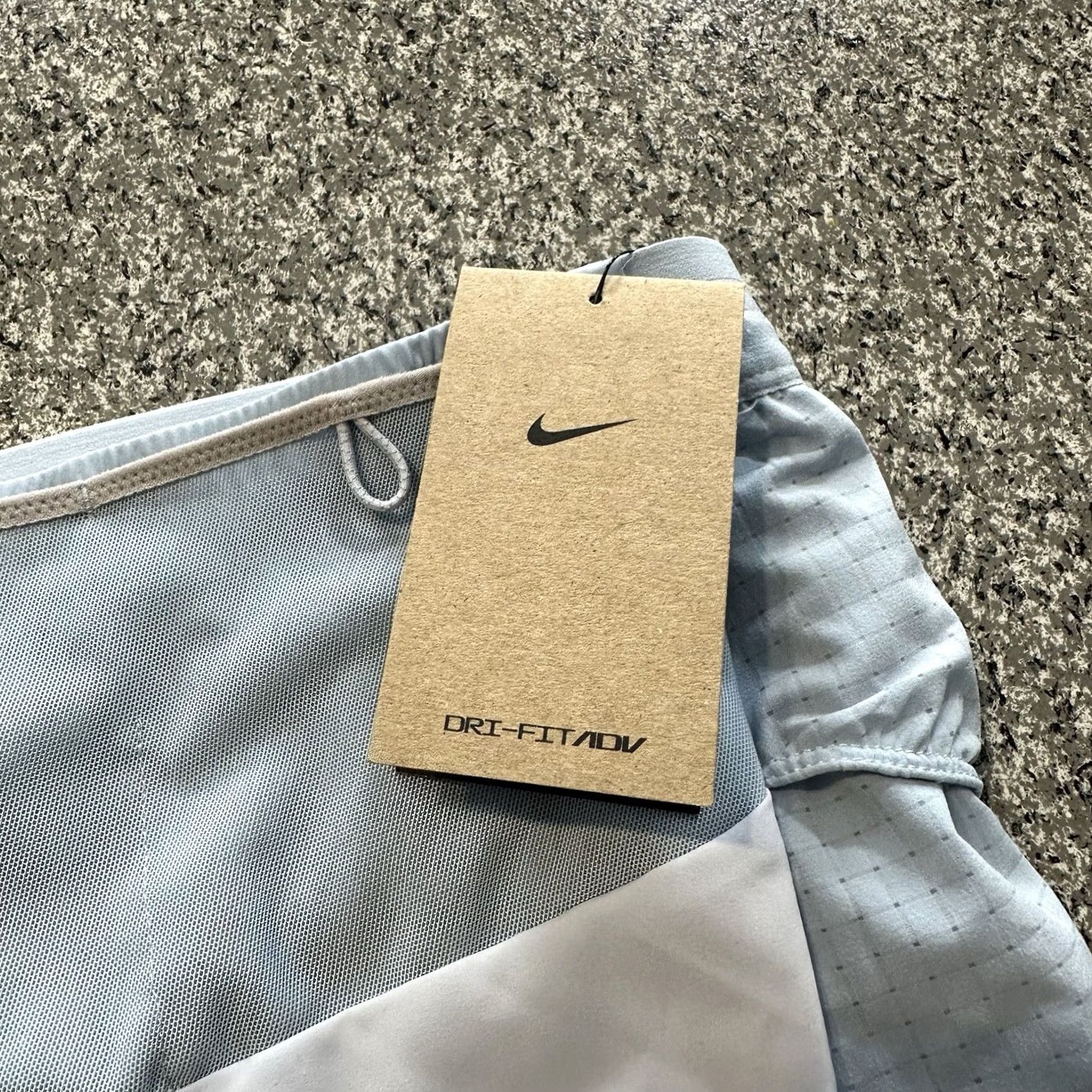 Nike Nike Trail Running Shorts 5” 2XL Mens Blue Dri-Fit ADV Sunrise Second HJ3572-085 Size US 39 - 3 Thumbnail