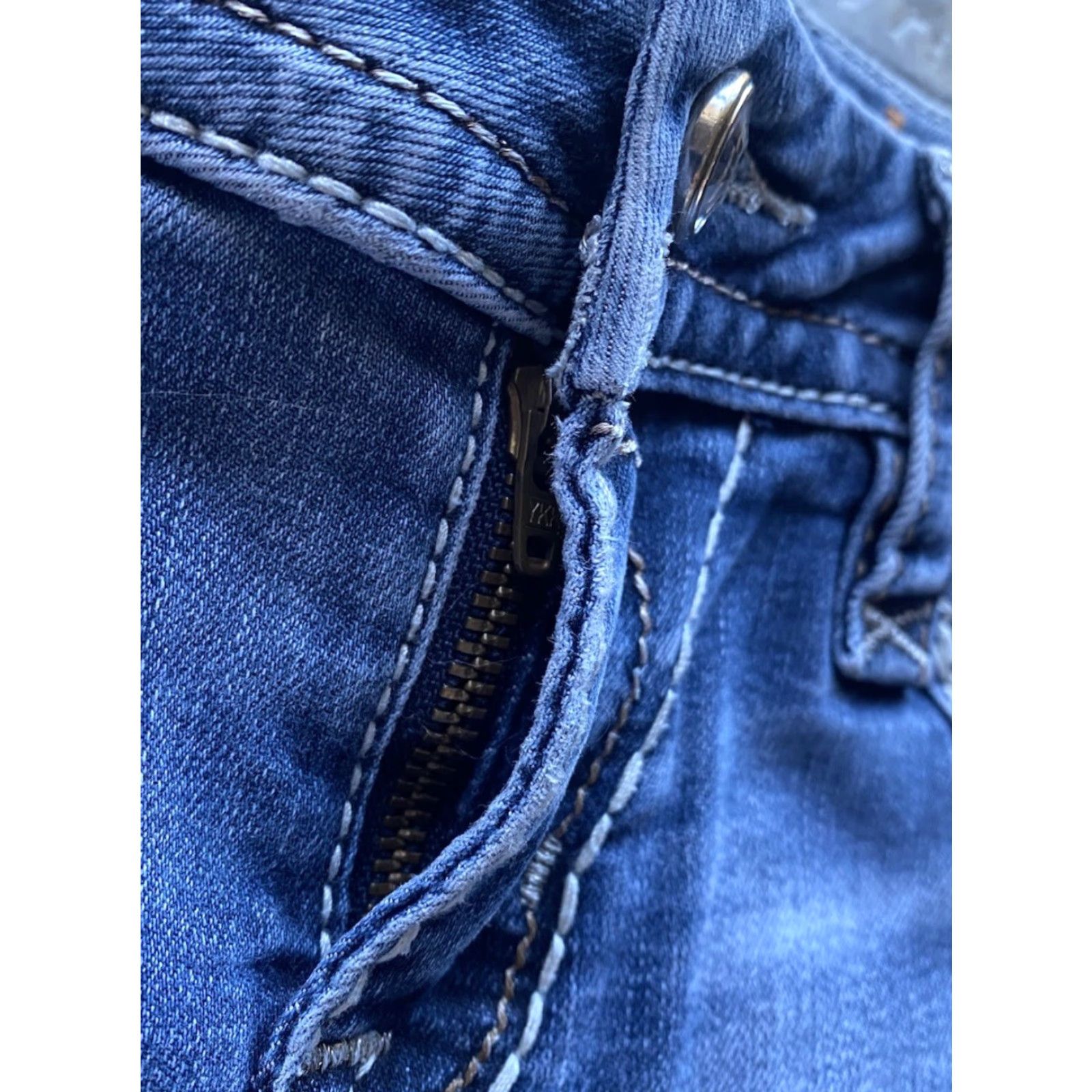 Vintage Rock Revival Jeans Women Blue Barby 26 Ankle Skinny Pants Regular Size 26 Women Size 26" / US 2 / IT 38 - 4 Thumbnail