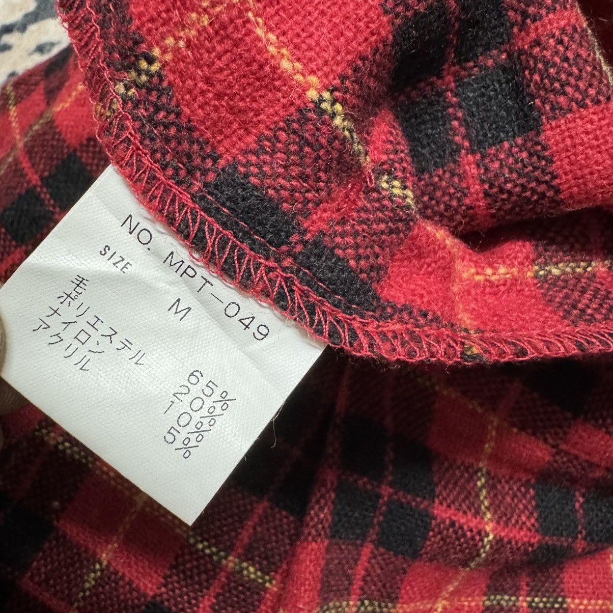 Mari's Rock MALKO MALKA Tartan Plaid Red Punk Trouser Size US 30 / EU 46 - 21 Thumbnail