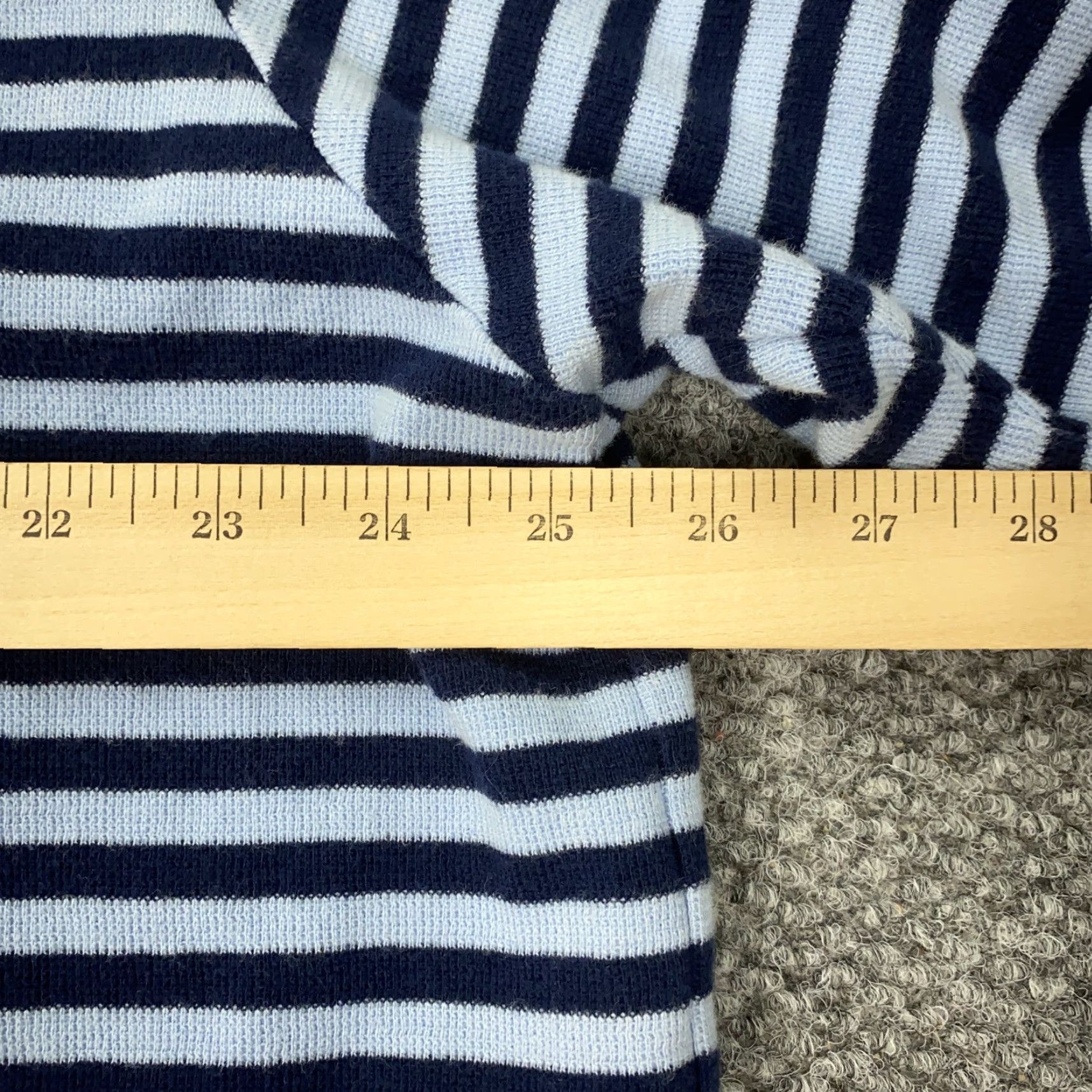 Polo Ralph Lauren VINTAGE Polo Ralph Lauren Polo Shirt Mens 2XL Blue Striped Cotton Short Sleeve Casual Golf Tennis Size US XXL / EU 58 / 5 - 7 Thumbnail