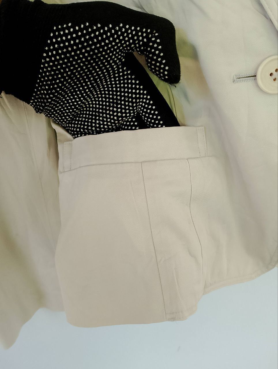 Japanese Brand NATURAL BEAUTY BASIC Beige Single Breasted Suit Blazer Size M / US 6-8 / IT 42-44 - 5 Thumbnail