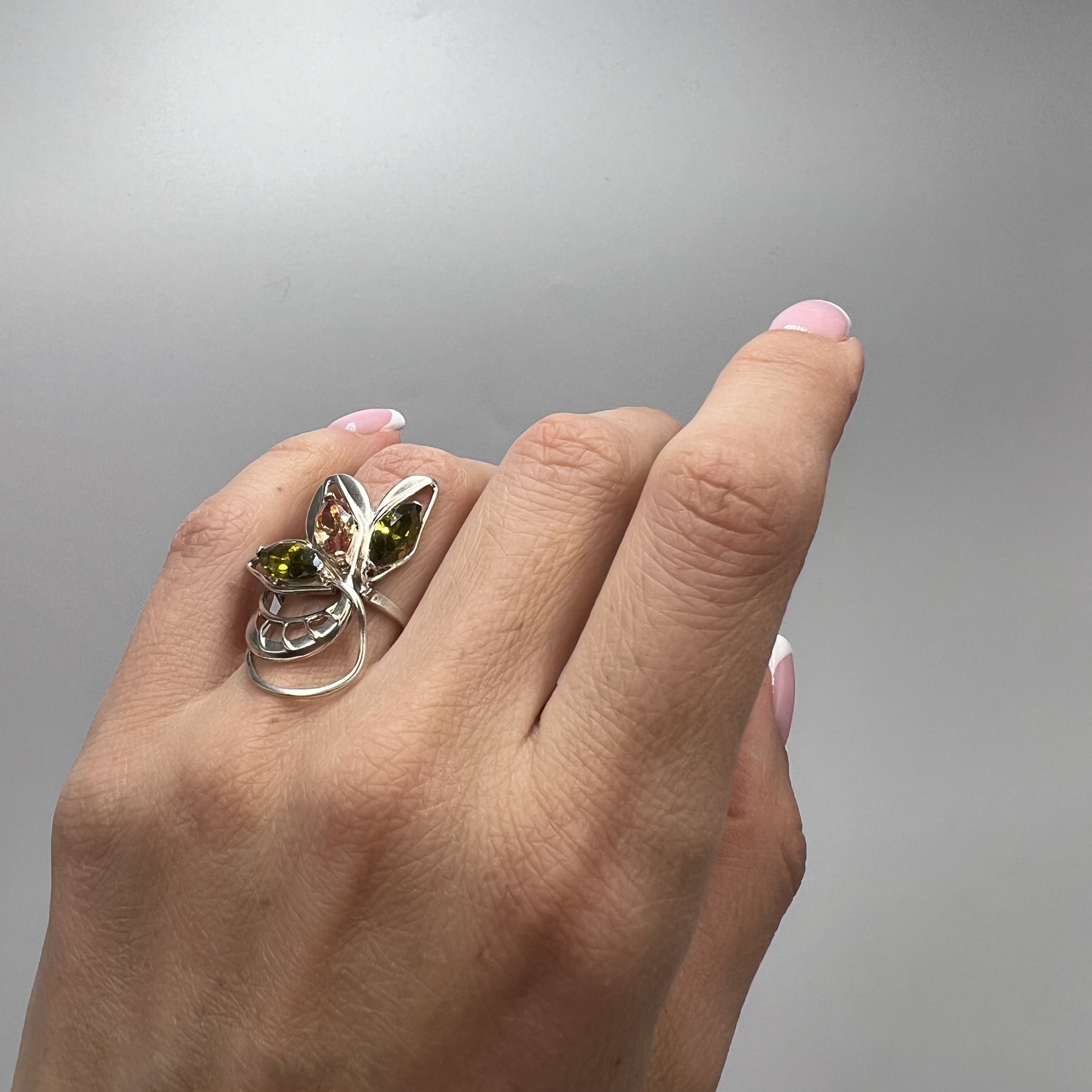 Vintage Vintage Sterling Silver 925 Ring Jewelry Women's Size 7US Size ONE SIZE - 2 Thumbnail