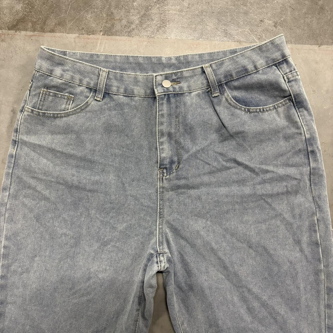 Vintage Crazy Vintage Y2K/2000s Super Baggy Skater Style Light Wash Denim Jeans! Size US 36 / EU 52 - 4 Thumbnail