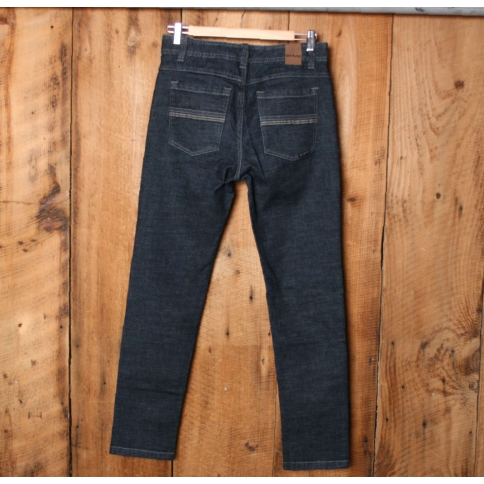 Prana prAna Theorem Slim Fit Denim Jeans 28x30 Blue Men's Slim 5-Pocket Denim Mid Rise XS? Size US 28 / EU 44 - 3 Thumbnail