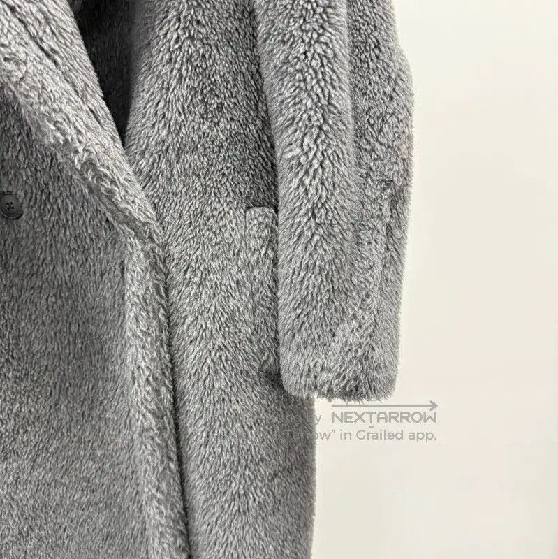 Max Mara MaxMara Gray Wool Women's Coat . Size S / US 4 / IT 40 - 6 Thumbnail