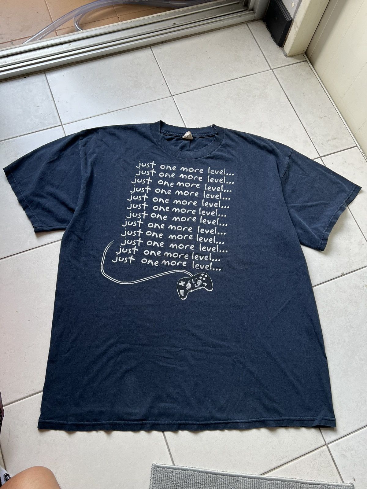 Nintendo Thrashed Just One More Level Tees Size US XL / EU 56 / 4 - 5 Thumbnail