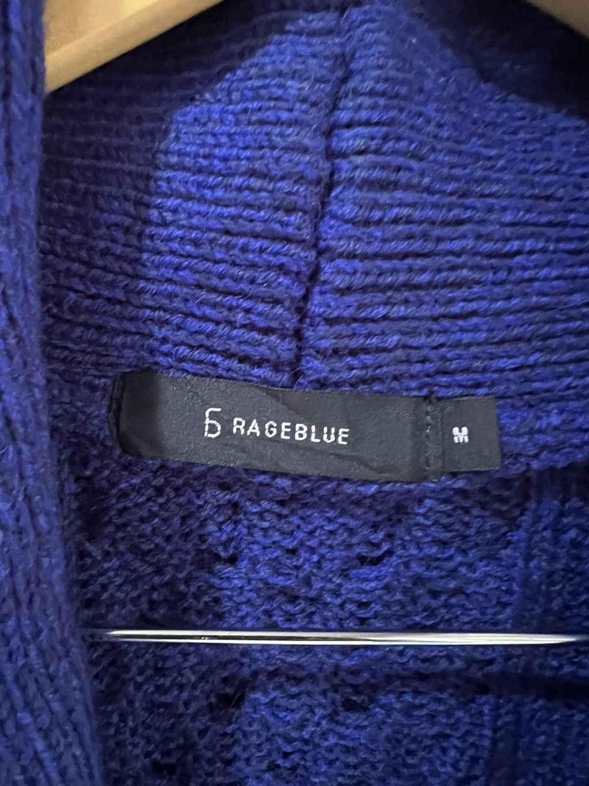 RAGEBLUE 🔥Rageblue Shawl Collar Knit Cardigan Size M / US 6-8 / IT 42-44 - 8 Thumbnail
