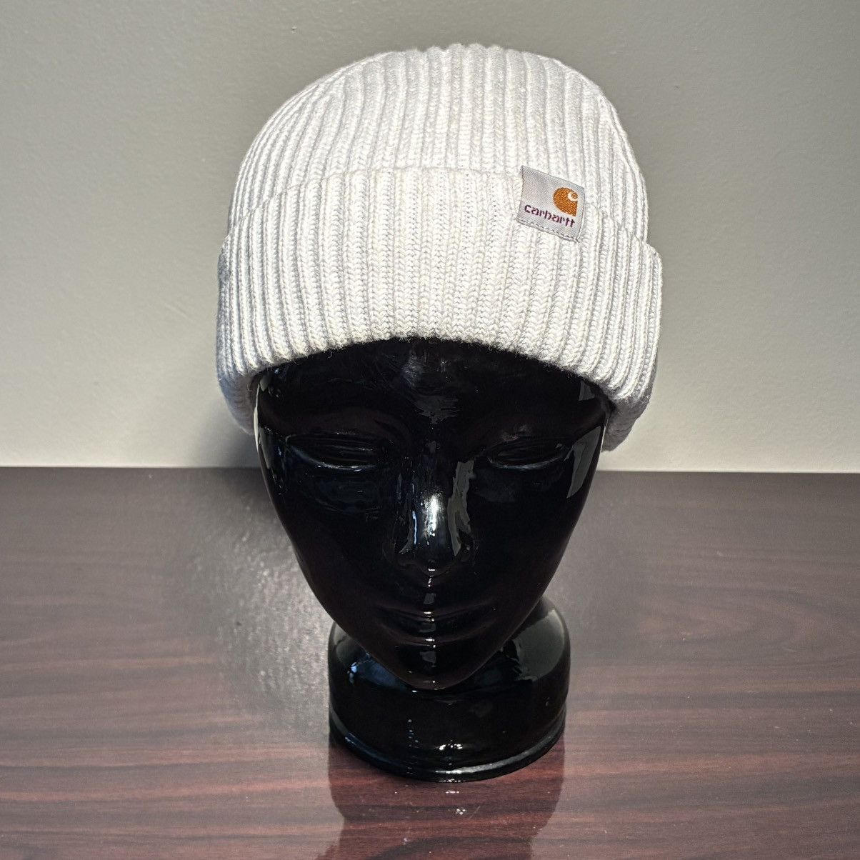 Carhartt Wip Carhartt wip white Beanie Size ONE SIZE - 1 Thumbnail