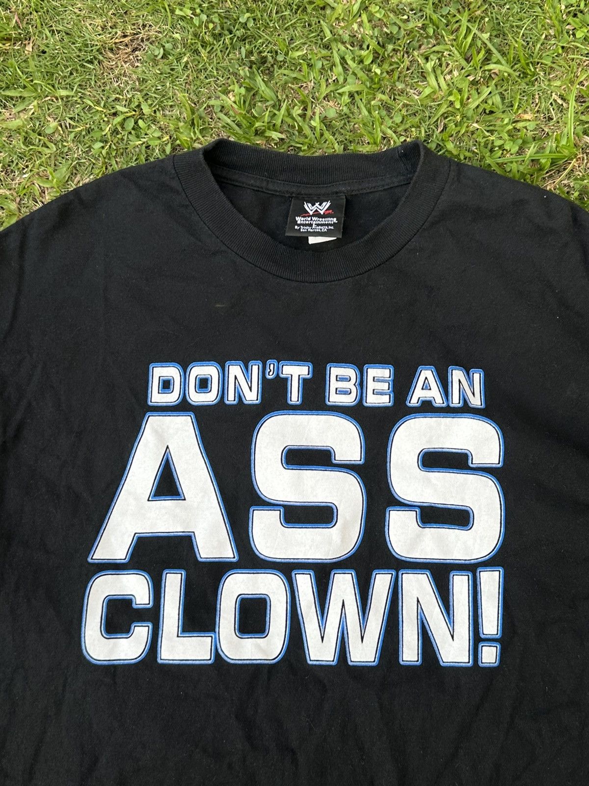 WWE WWE Chris Jericho “Dont Be An Ass Clown” Y2J T-Shirt Size US L / EU 52-54 / 3 - 3 Thumbnail