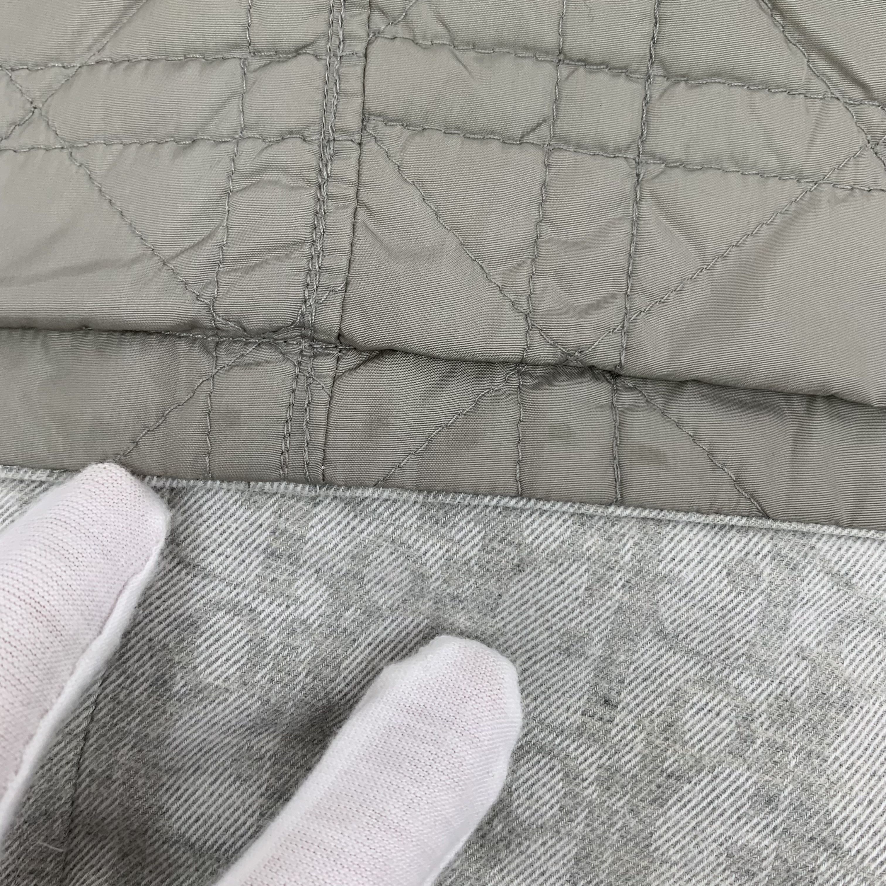 Dior Dior Logo Jacquard Shirt Jacket Grey (46) Size US S / EU 44-46 / 1 - 12 Thumbnail