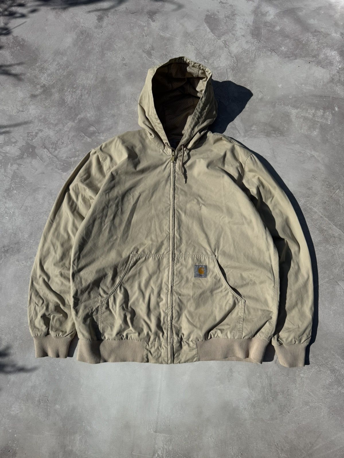 Carhartt Vintage Carhart Active Jacket Lightweight Beige Size US XXL / EU 58 / 5 - 1 Thumbnail