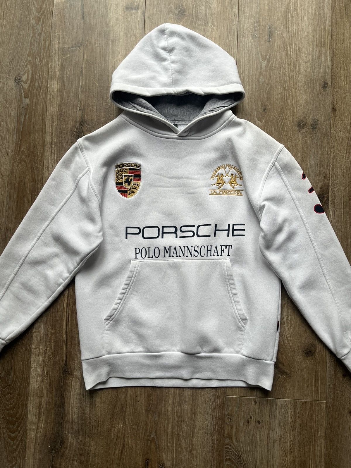 La Martina × Porsche Design Porsche x La Martina 🏎️ vintage racing hoodie Size US S / EU 44-46 / 1 - 1 Thumbnail