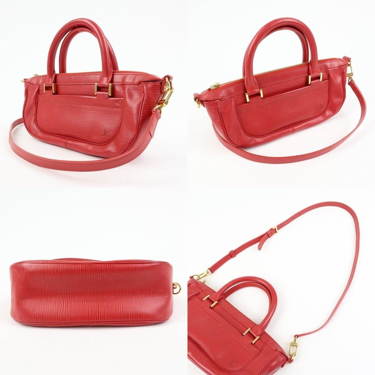 Louis Vuitton Louis Vuitton Epi Danura PM Shoulder Bag Red Size ONE SIZE - 3 Thumbnail