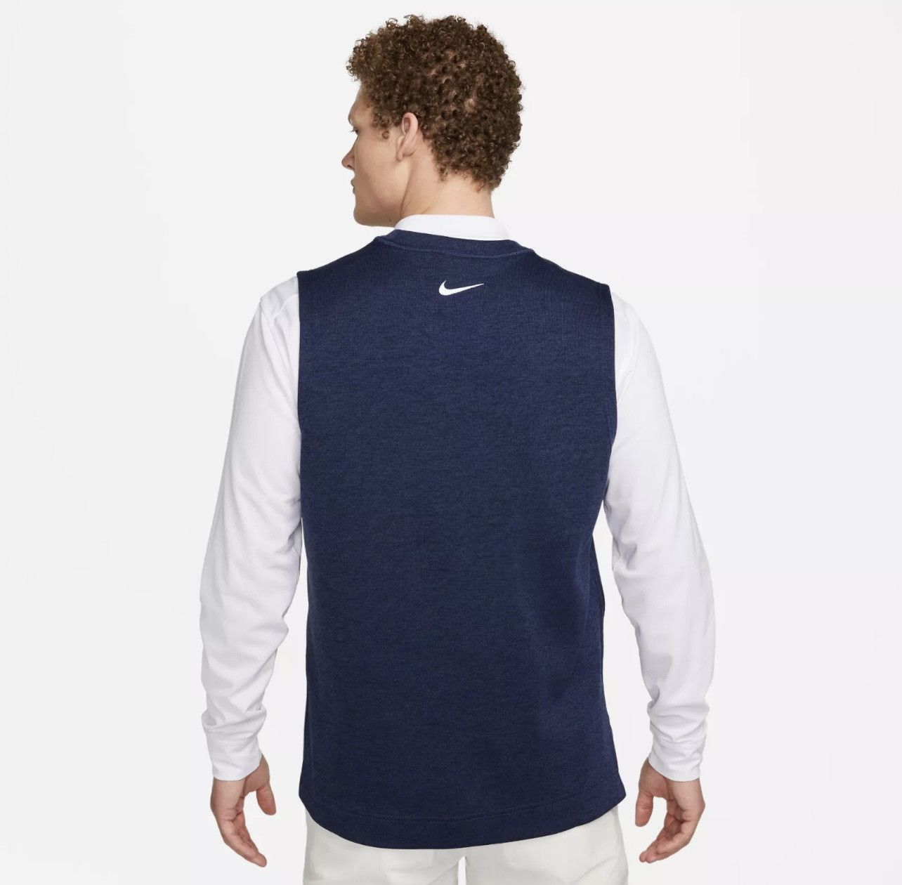 Nike Nike Dri-Fit Tour Golf Vest Sweater Round Neck Navy Size US L / EU 52-54 / 3 - 2 Thumbnail