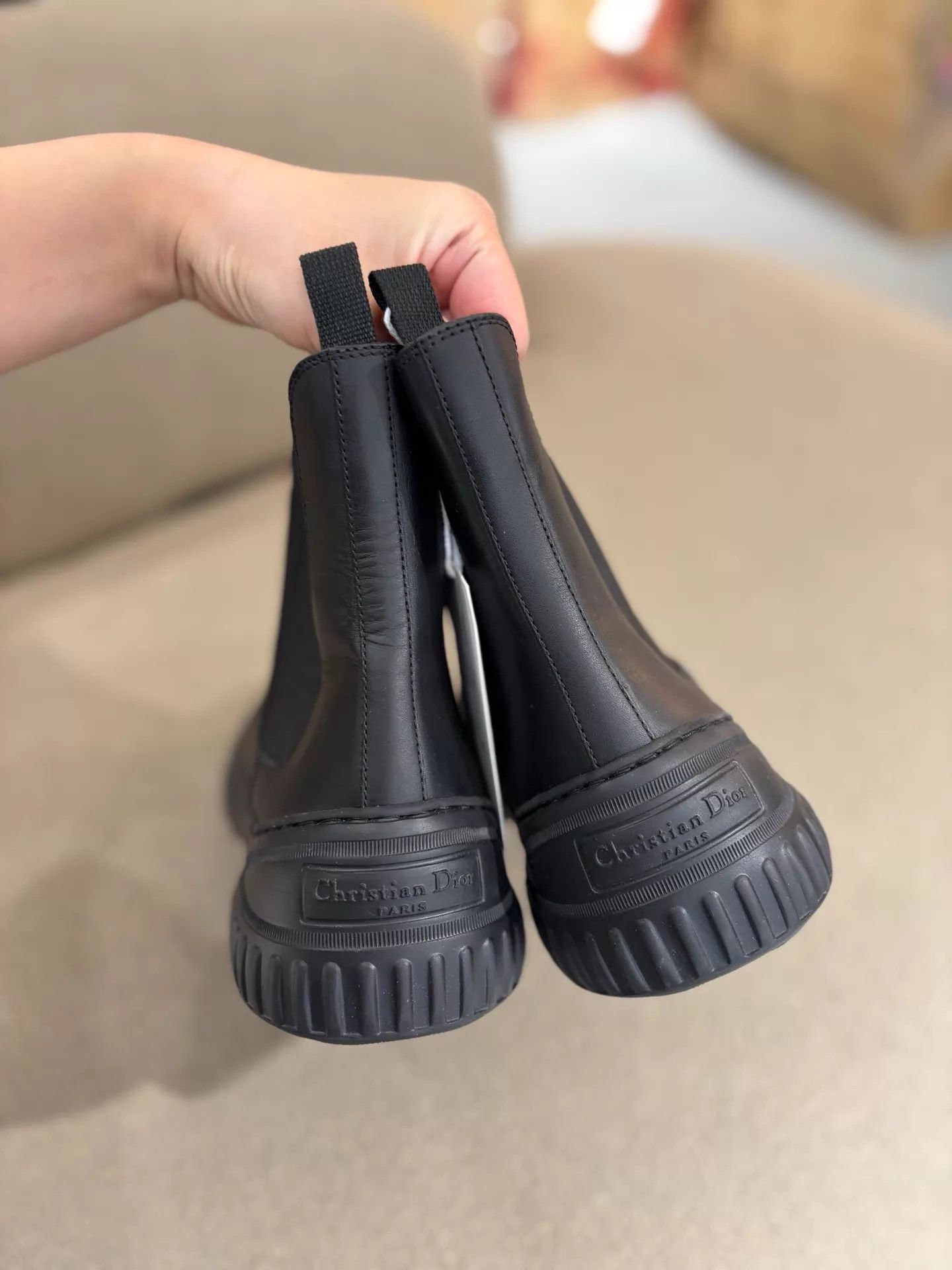 Dior Dior New lightweight leather mid-calf boots Near New 39 Size US 8.5 / IT 38.5 - 3 Thumbnail