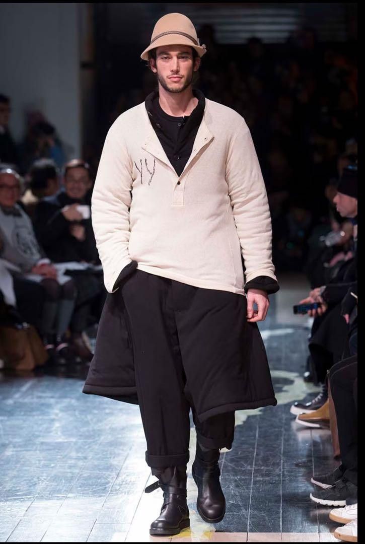 Yohji Yamamoto Yohji Yamamoto pour homme 17AW batting gabarp pants Size US 44 / EU 60 - 1 Thumbnail
