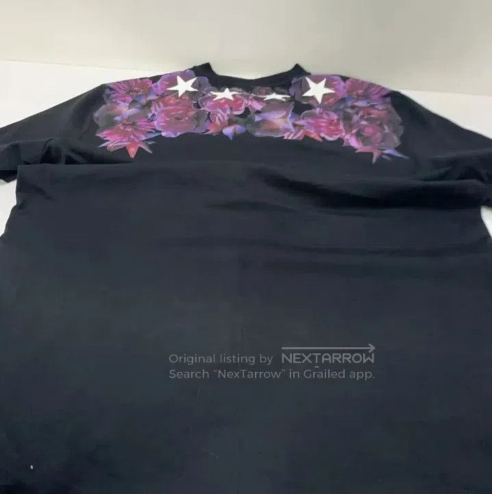 Givenchy Givenchy Floral Star Print Short Sleeve T-Shirt. Size US XL / EU 56 / 4 - 9 Thumbnail