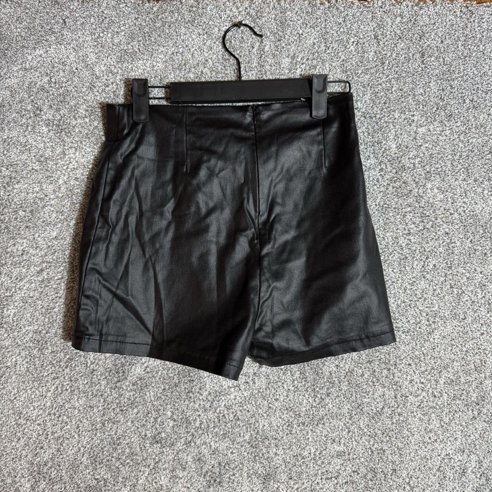 Other Faux Leather Skort M Edgy Streetwear Biker Y2K Grunge Punk Size 26" / US 2 / IT 38 - 7 Thumbnail
