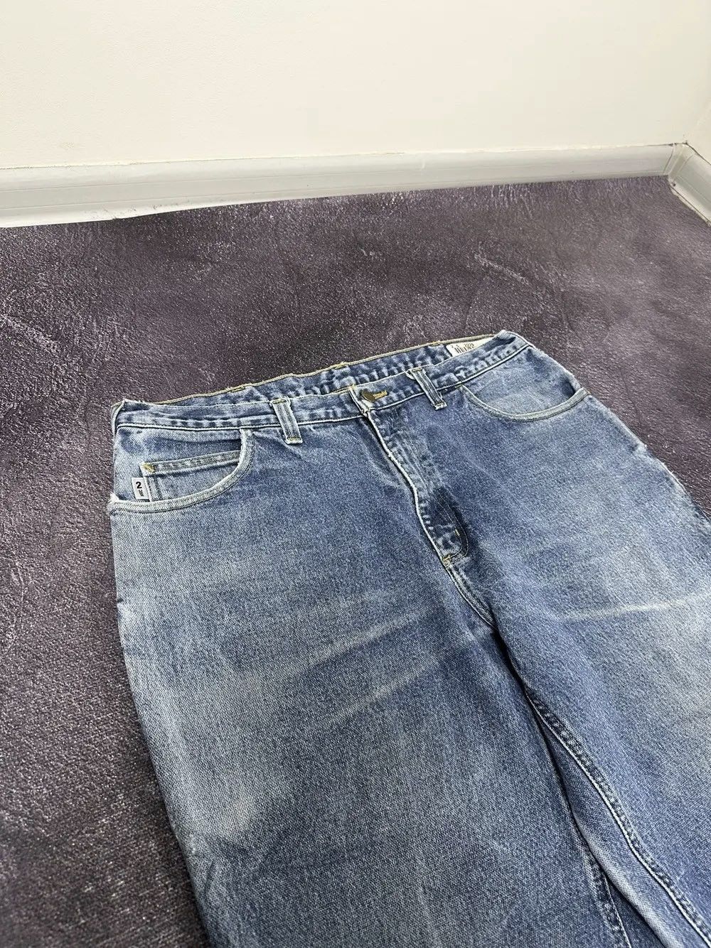 Carhartt Vintage Carhartt Flame Resistant USA Opium Faded Work Jeans Size US 38 / EU 54 - 15 Thumbnail