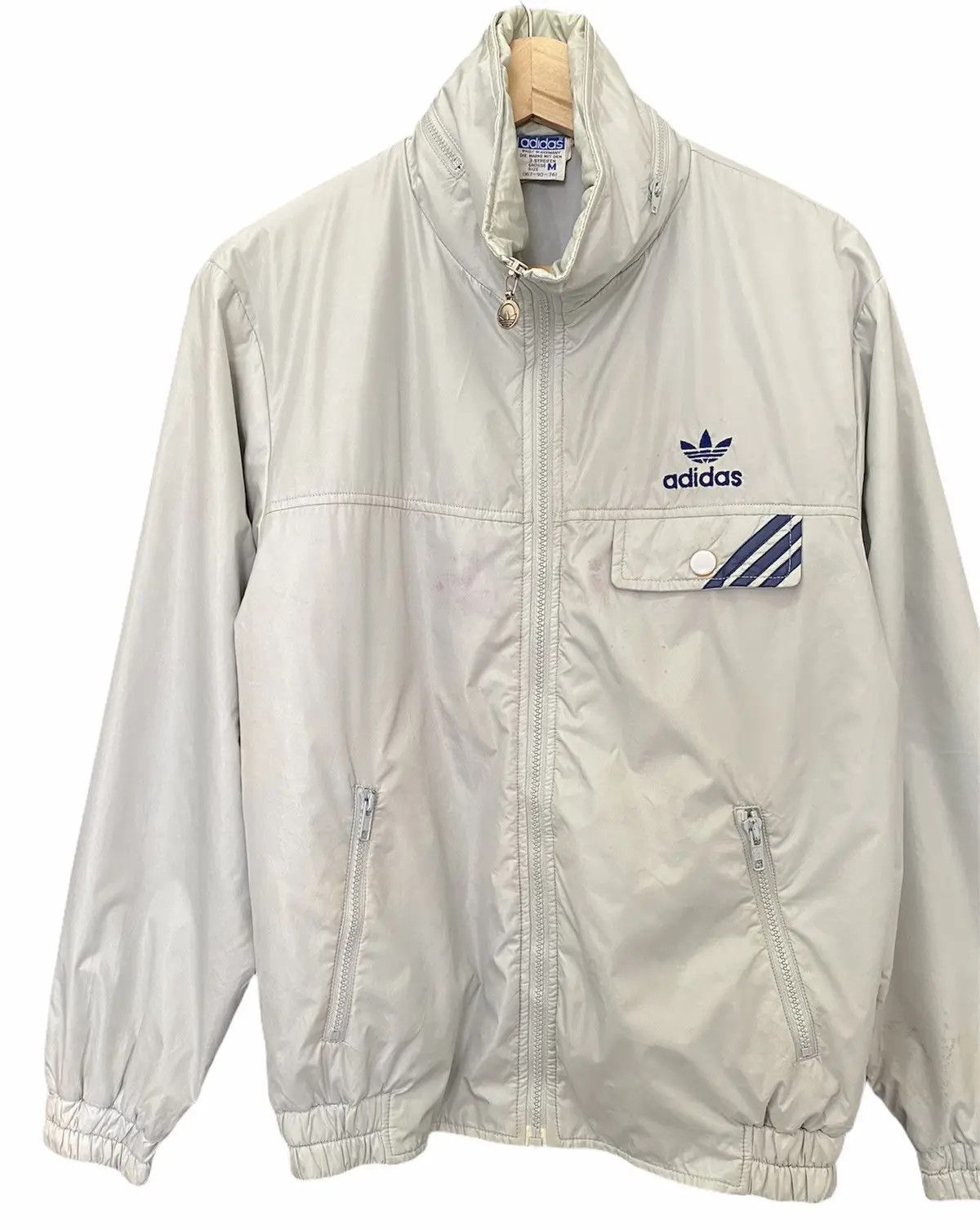 Adidas 🔥VINTAGE 🇩🇪 ADIDAS WEST GERMANY PUFFER JACKET Size US S / EU 44-46 / 1 - 4 Thumbnail