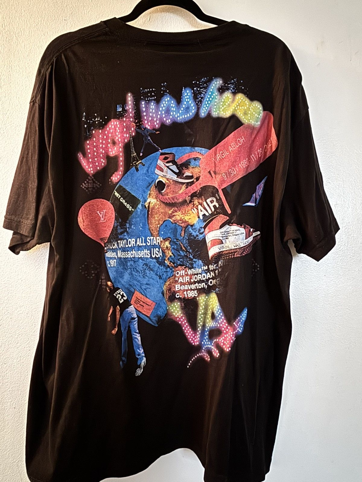 Darien Bruze DBruze Virgil Tribute Tee Black XL Size US XL / EU 56 / 4 - 4 Thumbnail