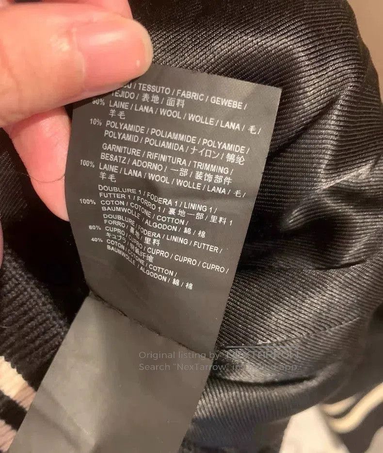 Saint Laurent Paris Saint Laurent Wool Varsity Jacket. Size XS / US 0-2 / IT 36-38 - 6 Thumbnail