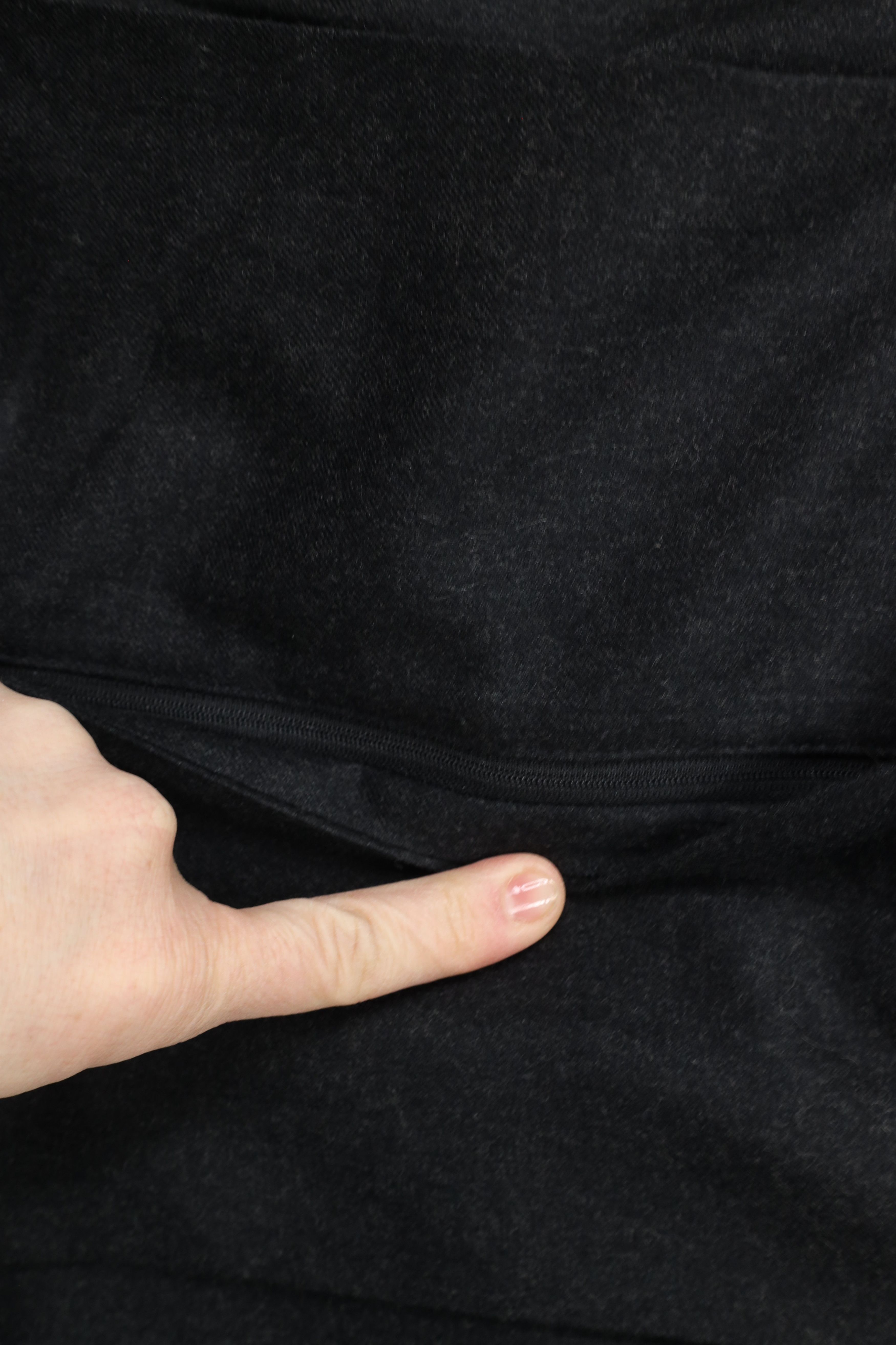 Vintage Vintage 90s Streetwear Wool Wide Leg Pants Charcoal Gray Size US 36 / EU 52 - 5 Thumbnail