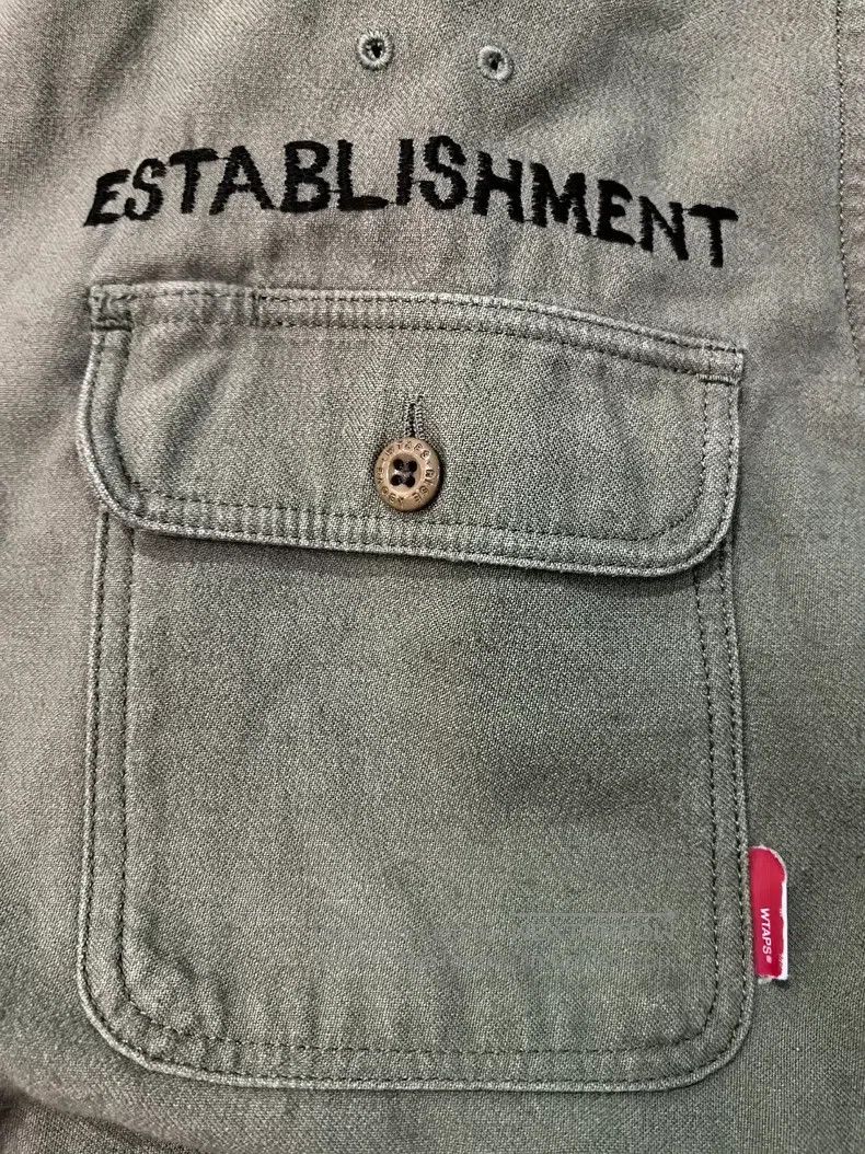 Wtaps Wtaps Oil stain badge two bags of shirts Size US M / EU 48-50 / 2 - 9 Thumbnail