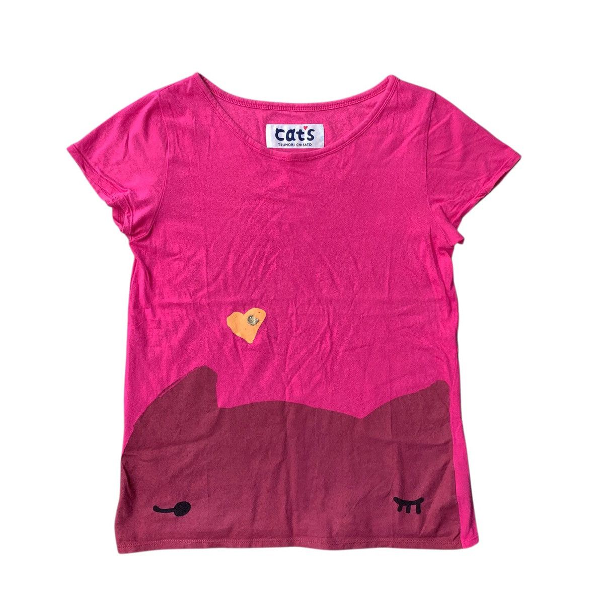 Tsumori Chisato Cats Tsumori Chisato Issey Miyake Tee Japanese Brand Size US S / EU 44-46 / 1 - 1 Thumbnail
