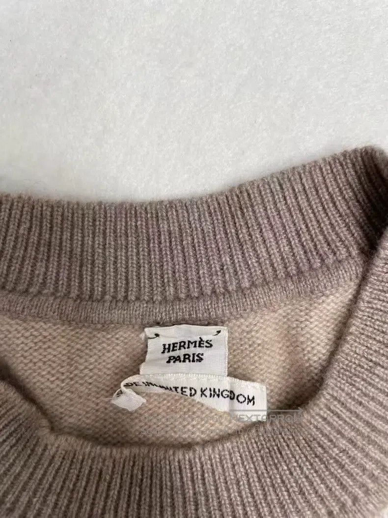 Hermes Hermes Cashmere Crewneck Sweater Size XXS / US 00 / IT 34 - 4 Thumbnail
